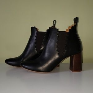 Chloe Ankle Boots, Size 37.5 European